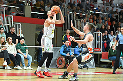 Basketball, Superliga 2024/25, Grunddurchgang 19.Runde, Flyers Wels vs. Klosterneuburg,