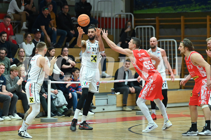 Basketball, Superliga 2024/25, Plazierungsrunde 1.Runde, Flyers Wels vs. Traiskirchen Lions,
