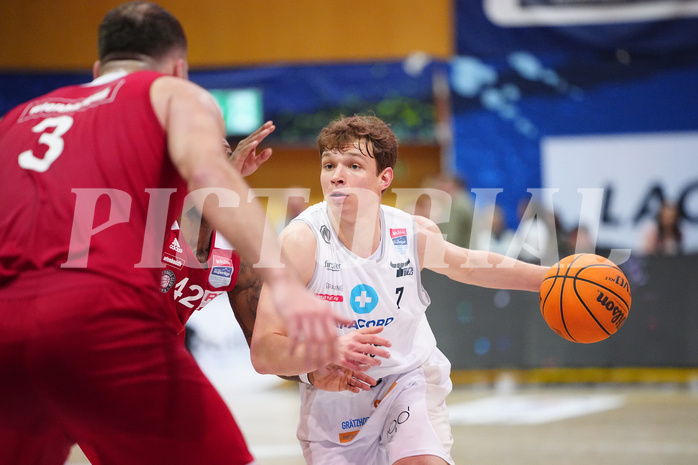 Win2day Basketball Superliga 2023/24, 5. Qualifizierungsrunde, Kapfenberg vs. BC Vienna


