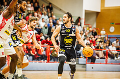 Basketball, win2day Basketball Superliga 2024/25, Grunddurchgang 9.Runde, Traiskirchen Lions, Gmunden Swans, Daniel Friedrich (6)