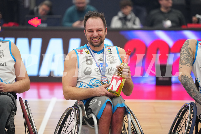 Basketball Austria Cup 2025, Final Four, Rollstuhl BB Cup Finale,  Flinkstones Graz vs Sitting Bulls Klosterneuburg



