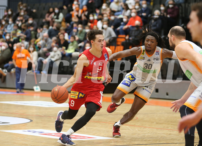 Basketball Superliga 2021/22, Grunddurchgang 9.Runde Klosterneuburg Dukes vs. Traiskirchen Lions


