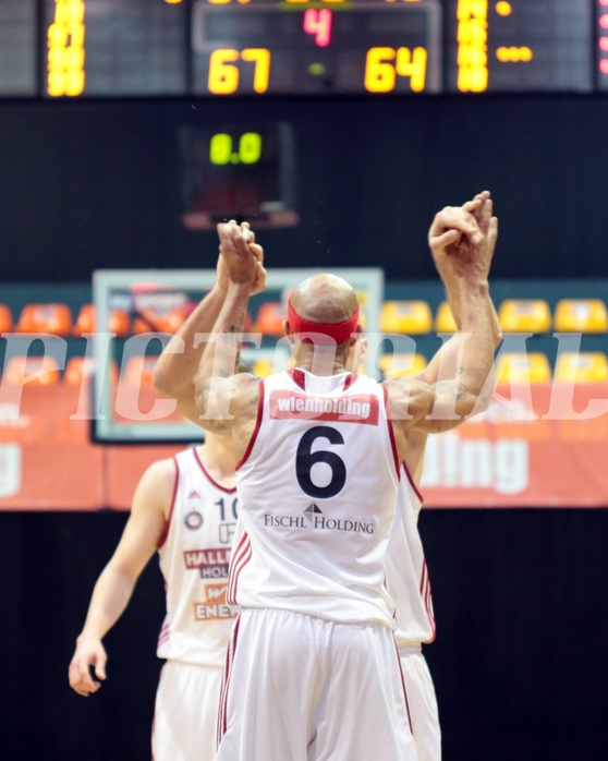 24.02.2017 Basketball ABL 2016/17 Grunddurchgang 24. Runde bc Vienna vs Kapfenberg bulls 
