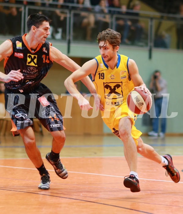 18.10.2015 Basketball ABL 2015/16 Grunddurchgang 7.Runde UBSC Graz vs. F