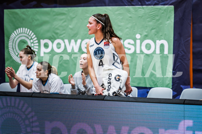 Basketball, Win2Day Basketball Damen Superliga 2023/24, Grunddurchgang 10.Runde, Vienna Timberwolves, DBB LZ OÖ, Magdalena Schmidt (4)