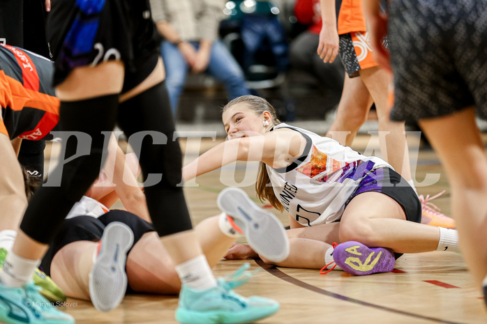 16.02.2025 Österreichischer Basketballverband 2024/25, SLWU16 Vienna United vs Basket Duchess