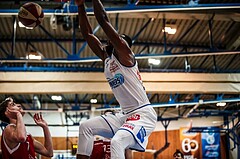 Basketball, ABL 2018/19, Grunddurchgang 11.Runde, Oberwart Gunners, Traiskirchen Lions, Christopher Tawiah (14)