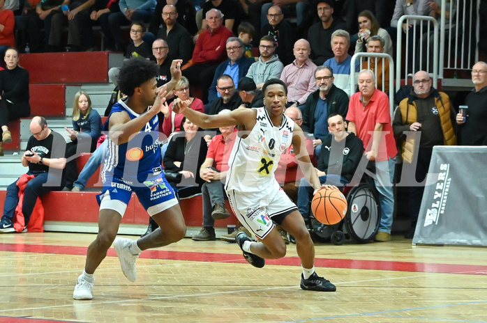 Basketball, Superliga 2024/25, Grunddurchgang 12.Runde, Flyers Wels vs. Oberwart Gunners,
