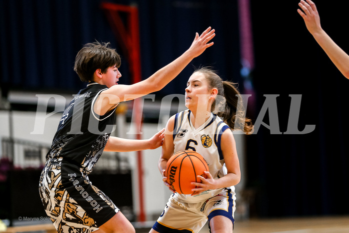 01.03.2025 Österreichischer Basketballverband 2024/25, SLWU16 WAT 3 Capricorns vs. VKL Vikings Swans