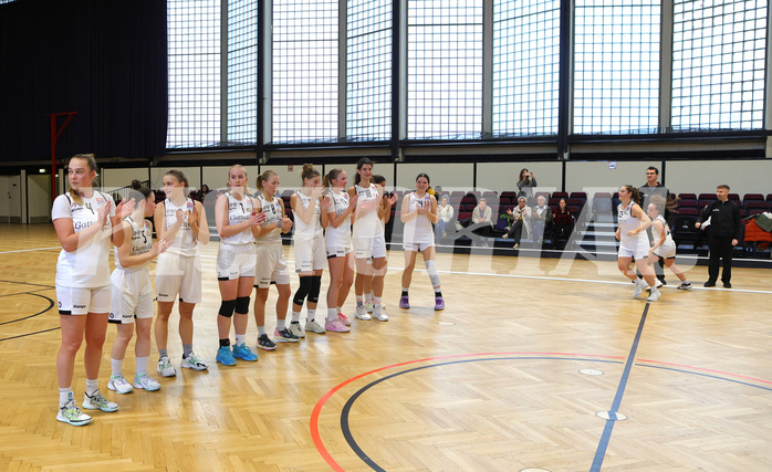 Basketball Damen Superliga 2023/24, Grunddurchgang Runde 4 Basket Flames vs. Vienna United