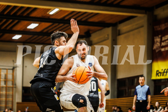 Basketball, Basketball Zweite Liga 2024/25, Grunddurchgang 13.Runde, Mattersburg Rocks, Güssing Blackbirds, Tobias Winkler