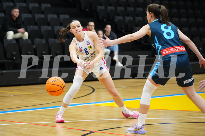 Basketball Damen Superliga 2023/24, Grunddurchgang, 14. Runde, UBSC Graz vs. Timberwolves


