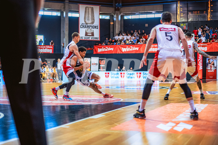 Basketball, Win2Day Superliga 2022/23, Playoff, Finale Spiel 4, BC Vienna, Gmunden Swans, 