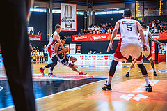 Basketball, Win2Day Superliga 2022/23, Playoff, Finale Spiel 4, BC Vienna, Gmunden Swans, 