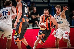 Basketball, ABL 2017/18, Grunddurchgang 35.Runde, Oberwart Gunners, Klosterneuburg Dukes, Predrag Miletic (8)