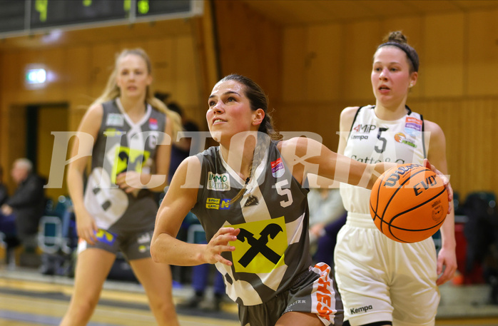 Basketball Damen Superliga 2023/24, Grunddurchgang .Runde Basket Flames vs. Duchess Klosterneuburg
