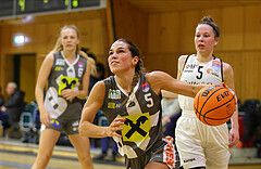 Basketball Damen Superliga 2023/24, Grunddurchgang .Runde Basket Flames vs. Duchess Klosterneuburg