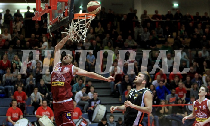Basketball ABL 2015/16 Grunddurchgang 26.Runde Traiskirchen Lions vs. BK Dukes Klosterneuburg



