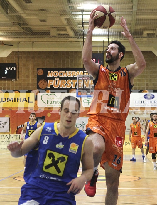 Basketball ABL 2016/17 Grunddurchgang 18.Runde  Fürstenfeld Panthers vs UBSC Graz

