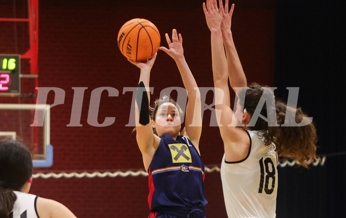 Basketball Damen Superliga 2023/24, Grunddurchgang 8.Runde Basket Flames vs. SKN St.Pölten