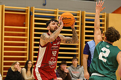 Basketball Zweite Liga 2023/24, Playoff Viertelfinale Spiel 1 Mistelbach Mustangs vs. Dornbirn Lions


