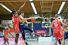 Basketball, Superliga 2024/25, Grunddurchgang 14.Runde, Flyers Wels vs. UBSC Graz,
