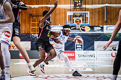 Basketball, bet-at-home Basketball Superliga 2020/21, Grunddurchgang, 4. Runde, Oberwart Gunners, Raiffeisen Flyers Wels, Quincy Diggs (13)