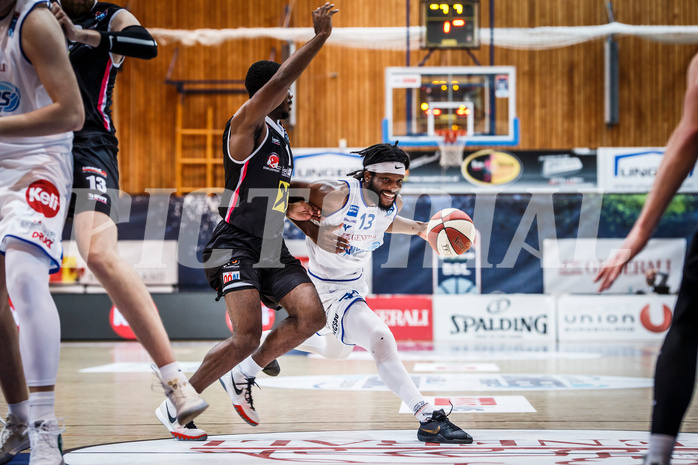 Basketball, bet-at-home Basketball Superliga 2020/21, Grunddurchgang, 4. Runde, Oberwart Gunners, Raiffeisen Flyers Wels, Quincy Diggs (13)