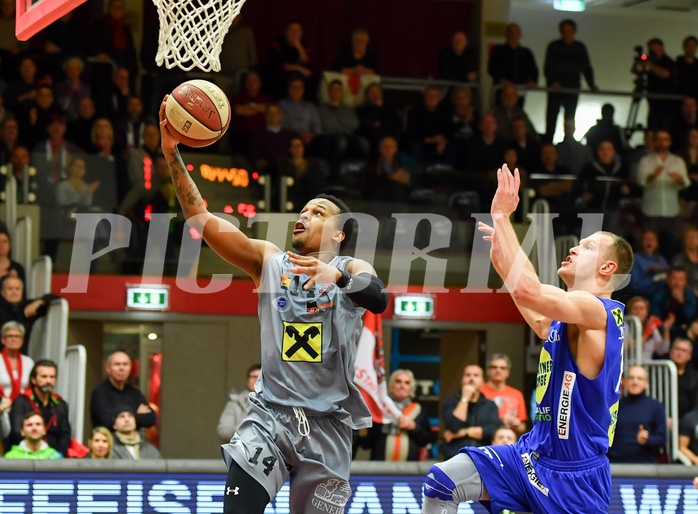 Basketball ABL 2016/17, Grunddurchgang 20.Runde WBC Wels vs. Gmunden Swans