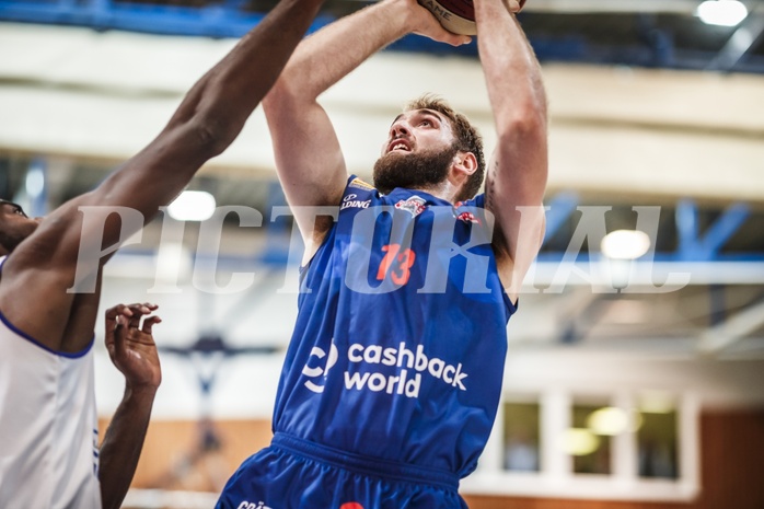 Basketball, ABL 2018/19, Grunddurchgang 7.Runde, Oberwart Gunners, Kapfenberg Bulls, Darien Nelson-Henry (13)