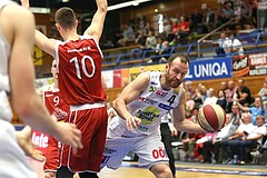 Basketball ABL 2017/18, Playoff VF Spiel 1 Gmunden Swans vs. Traiskirchen Lions