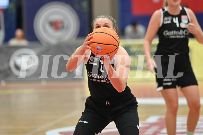 Basketball Superliga 2024/25, Supercup 1.Runde, DBB Wels vs Basket Flames Women,

