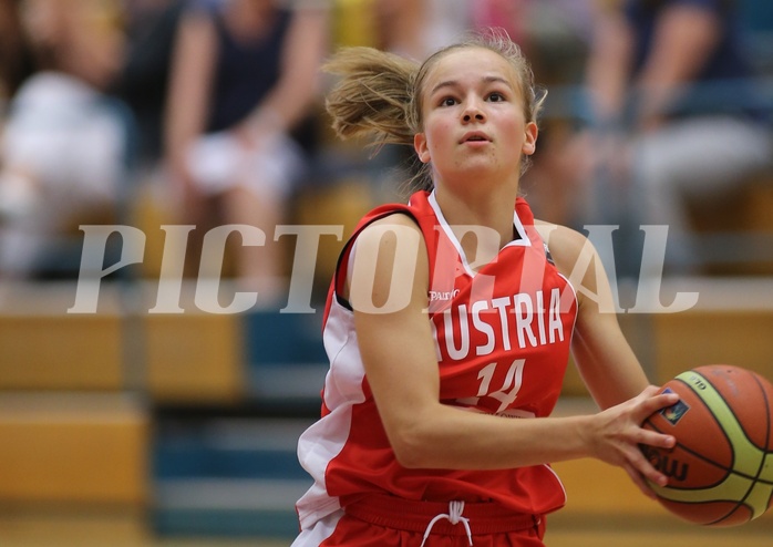 Basketball Nationalteam WU16 2015  Team Austria vs. Team Denmark


