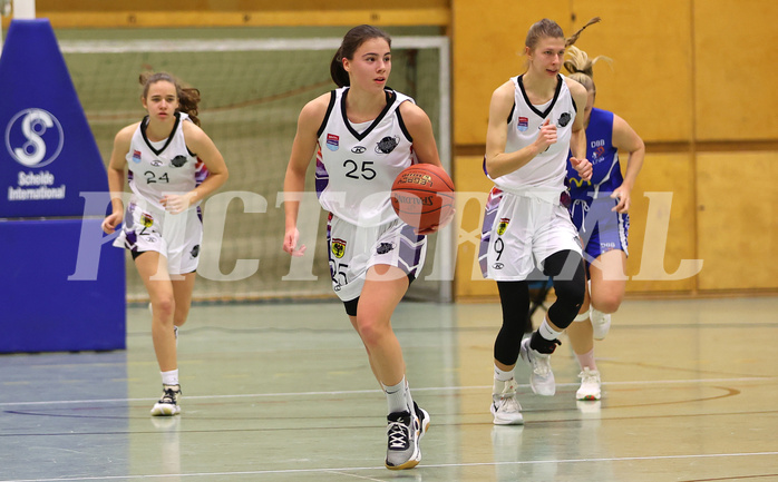 Basketball Damen Superliga 2022/23, Grunddurchgang 11.Runde Vienna United vs. DBB LZ OÖ


