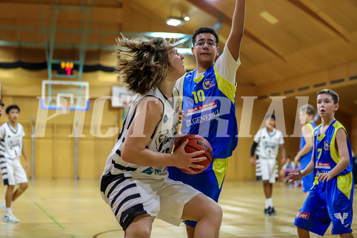 26.10.2024 Österreichischer Basketballverband 2024/25, SLMU14, Vienna Giants vs. SKN St. Pölten
