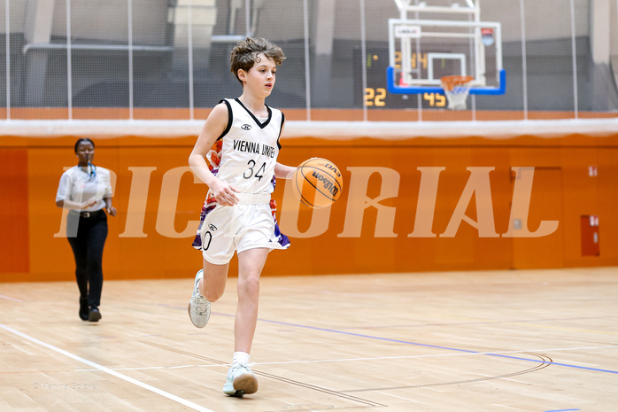 08.03.2025 Österreichischer Basketballverband 2024/25, SLMU14, SU Döbling vs. BBC Nord Dragonz