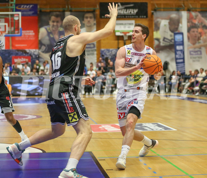 Basketball Superliga 2023/24, 3.Plazierungsrunde Gmunden Swans vs. Flyers Wels
