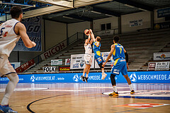 Basketball, bet-at-home Basketball Superliga 2020/21, Platzierungsrunde, 8. Runde, Oberwart Gunners, SKN St. Pölten, Sebastian Käferle (7)