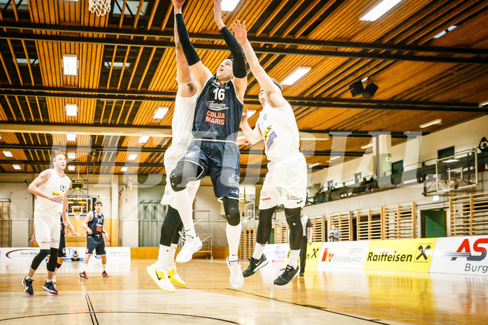 Basketball, Basketball Zweite Liga, Playoff: Viertelfinale 1. Spiel, Mattersburg Rocks, BBC Nord Dragonz, Marko Kolaric (16)