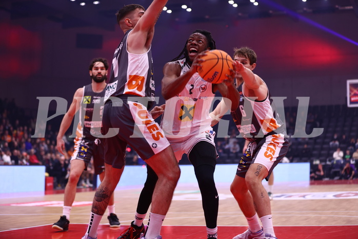 19.01.2025, Graz, Raiffeisen Sportpark, Basketball Austria Cup 2025, Final Four, Finale, Flyer Wels vs. Klosterneuburg Dukes,  