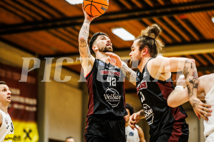 Basketball, Basketball Zweite Liga 2024/25, Grunddurchgang 17.Runde, Mattersburg Rocks, Mistelbach Mustangs, Zdenek Nehyba (42)