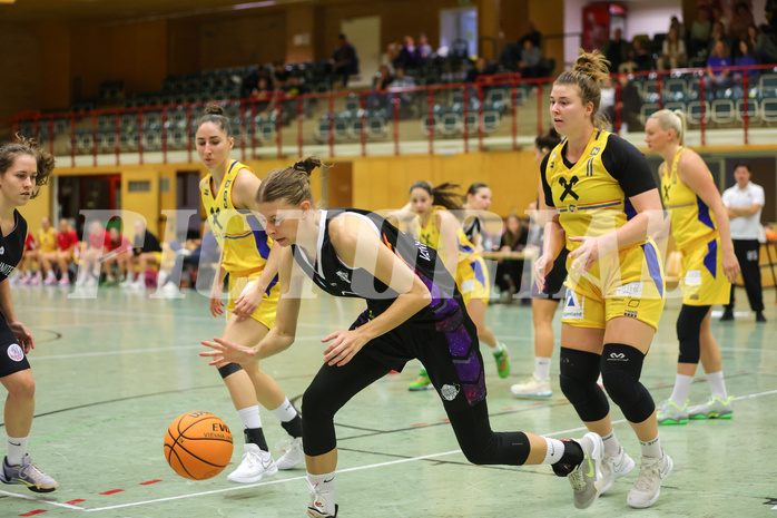 Basketball Damen Superliga 2023/24, Grunddurchgang 3.Runde Vienna United vs. SKN St.Pölten


