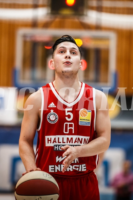 Basketball, ABL 2018/19, Playoff VF Spiel 2, Oberwart Gunners, BC Vienna, Mustafa Hassan Zadeh (5)
