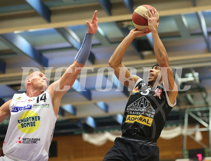 Basketball ABL 2017/18, Grunddurchgang 25.Runde Gmunden Swans vs. Traiskirchen Lions