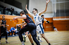 Basketball, Basketball Zweite Liga 2024/25, Grunddurchgang 6.Runde, Vienna Timberwolves, Mistelbach Mustangs, Vincent Balau (8)