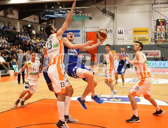 Basketball Basketball Superliga 2019/20, Grunddurchgang 7.Runde Kosterneuburg DUkes vs. Oberwart Gunners


