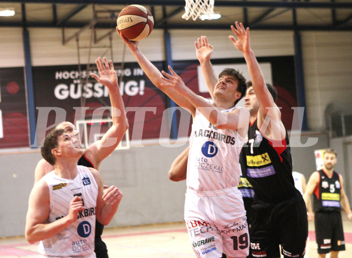 Basketball 2.Bundesliga 2020/21 Grunddurchgang 16.Runde  Jennersdorf Blackbirds vs Mattersburg Rocks