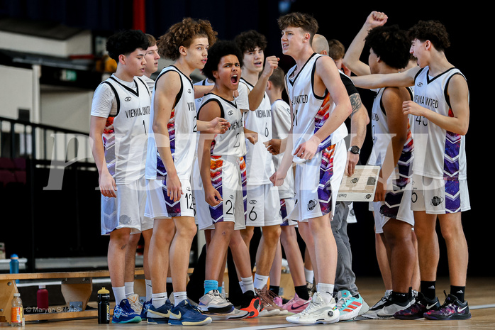 23.03.2025 Österreichischer Basketballverband 2024/25, SLMU16, Post SV Wien vs. Basket Dukes