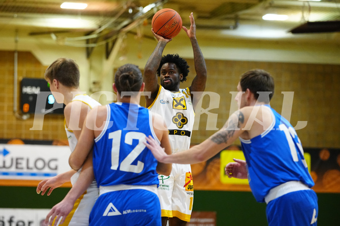 Basketball 2. Liga 2021/22, Grundduchgang 14.Runde , Fuerstenfeld vs. Kufstein



