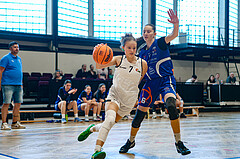 27.04.2025 Österreichischer Basketballverband 2024/25, SLWU16 VF Basket Flames UNION vs. DBB  Basketgirls Wels